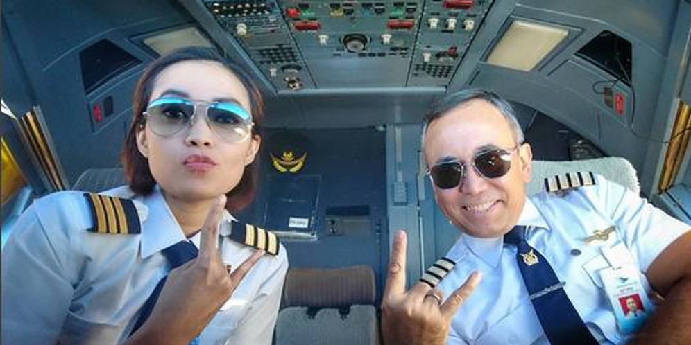 Manisnya Kopilot Garuda yang Jadi Viral